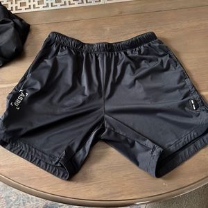asrv great condition black training shorts